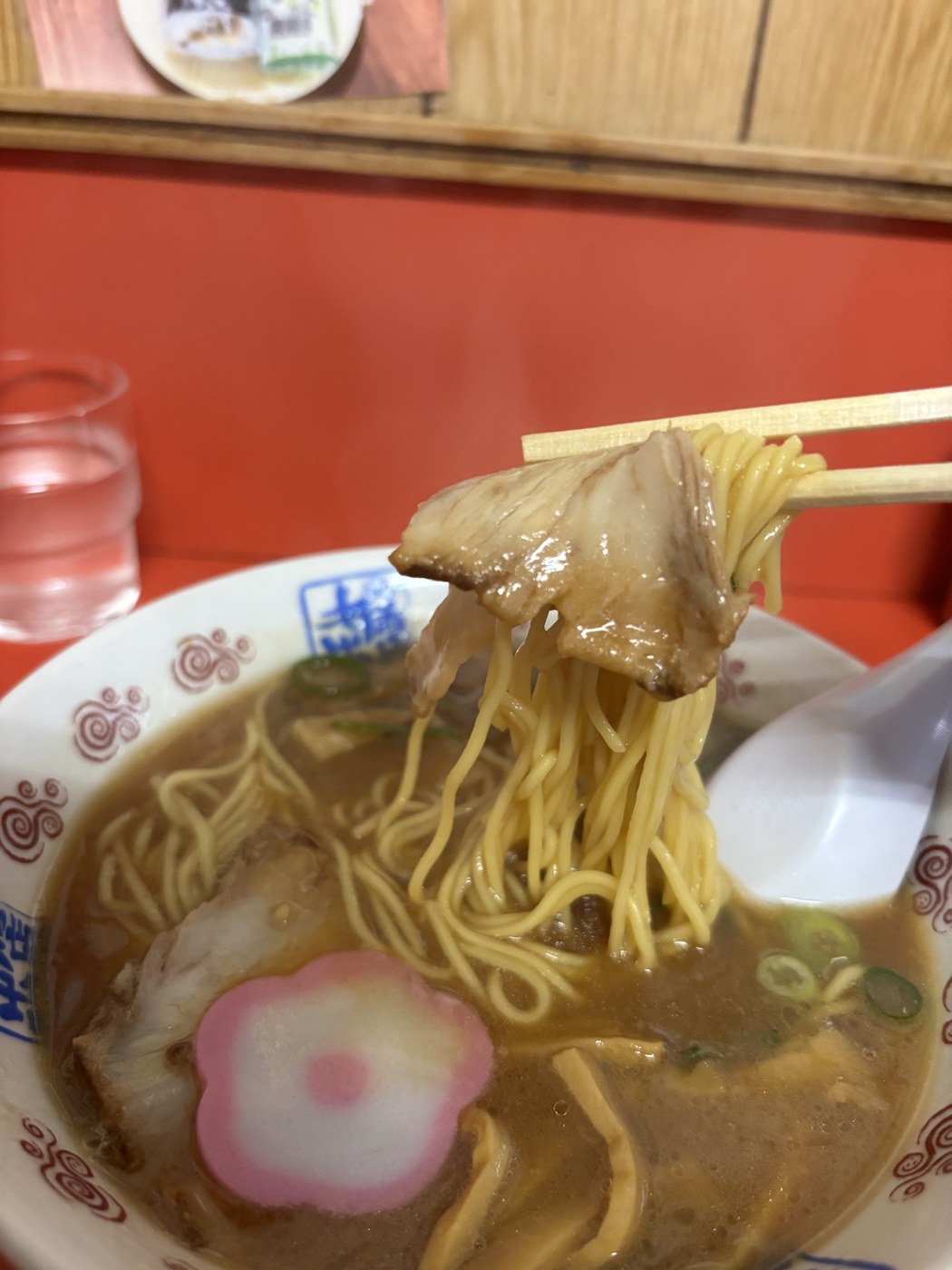チャーシューのアップ