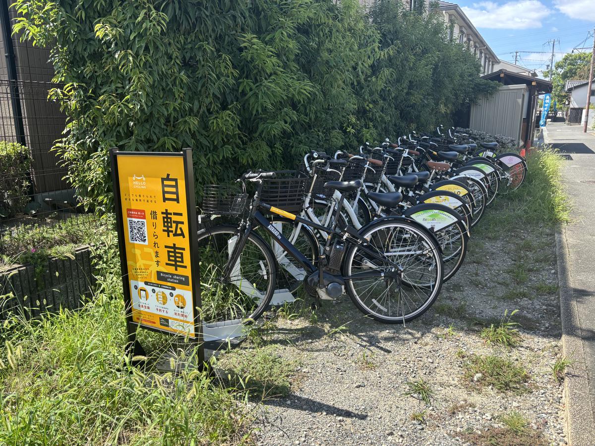 ハローサイクリングのステーション