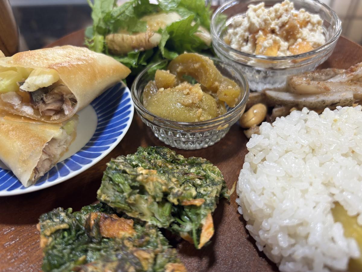 薬膳ごはんセットのプレート